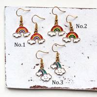 Regenbogen • Ohrhänger | Ohrschmuck | Farbwahl | Geschenke für Frauen | Freundin | Schwester | Mädchen Bild 5