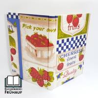 Rezeptbuch Kochbuch zum selberschreiben mit Register Cherries finest fruits Bild 1