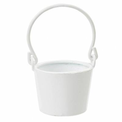 Mini-Eimer weiss