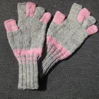 Fingerhandschuhe ohne Kuppen  Markfrauenhandschuhe Musikerhandschuhe Größe M ➜ Bild 2