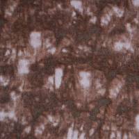 Fleece dunkelbraun meliert Batikoptik  tie die 100 cm x 150 cm Bild 1