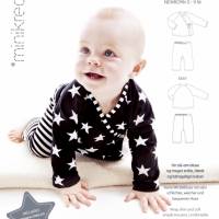 minikrea Papier-Schnittmuster Babyset (0-9 Monate) Bild 1