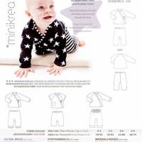 minikrea Papier-Schnittmuster Babyset (0-9 Monate) Bild 2