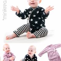 minikrea Papier-Schnittmuster Babyset (0-9 Monate) Bild 3