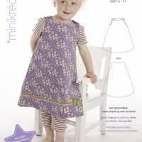 minikrea Papier-Schnittmuster Kleidchen Spencer (0,5 - 3 Jahre) Bild 1