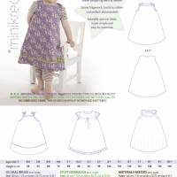 minikrea Papier-Schnittmuster Kleidchen Spencer (0,5 - 3 Jahre) Bild 2