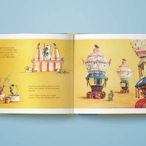 Kinderbuch, "Toddy der Radonör", ein Bilderbuch mit wunderschönen Illustrationen über eine Fahrrad-Reise Bild 8