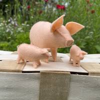 Schweinchen - Jahreszeitentisch - Tiere - Deko Bild 7