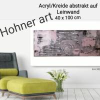 Acryl abstrakt Gemälde 40x100cm Bild 1