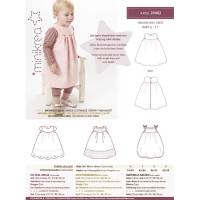 minikrea Papier-Schnittmuster Kleid (0,5 - 3 Jahre) Bild 2