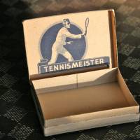 Vintage Zigaretten Karton "Tennismeister" 30er Jahre Bild 5