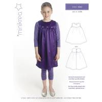 minikrea Papier-Schnittmuster Kleid (4-10 Jahre) Bild 1