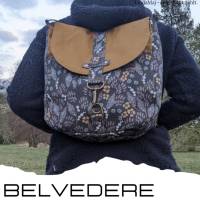 Ebook Rucksacktasche "Belvedere" - Anleitung und Schnittmuster Bild 1