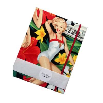 Notizbuch "Pin Up Dream" Pin Up Girl Rockabilly Fan Geschenk