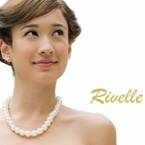 Perlenkette 45 cm, 925 Silber, Perlen 8mm weiß creme, Modische Perlen Kette, Perlenschmuck, Braut Halskette mit Perlen Bild 9