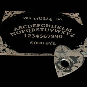Ouija Board Mold 6cm Planchette Silikonform Bild 5