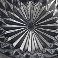 Schale Vintage Bleikristall mit Metallmontur Bild 4