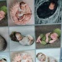 Jersey mit schlafenden Babys von Stenzo, 0,50 x 1,60m Bild 2