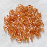30 Chilli beads kristall apricot Bild 1