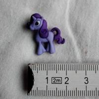 Einhornknöpfe in türkis oder lila, Kinderknopf, Kunststoff, Knopf mit Steg Bild 3