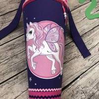 zauberhafte Schultüte mit Einhorn Glitzer Sternen in Pink Lila Bild 4