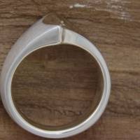 Breiter Ring aus Silber 925/-, Wind Bild 9