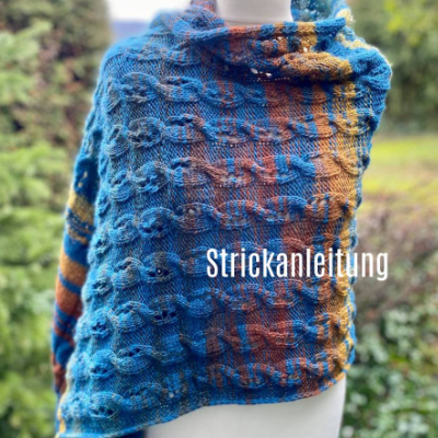 Strickanleitung Lizas Tuch Wirbelwind