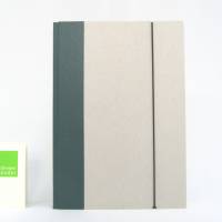 Skizzenbuch, dunkel-grün, Büttenpapier, 90 Blatt, 24,5 x 17 cm, Notizbuch Bild 3