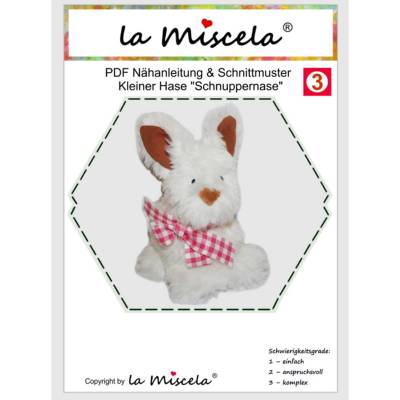 Plüschtier Hase Schnittmuster PDF – Kuschelhäschen Nähanleitung für DIY Ostergeschenke