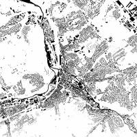 Stadtplan HAGEN - Just a Map I Digitaldruck Stadtkarte citymap City Poster Kunstdruck Stadt Karte Bild 3