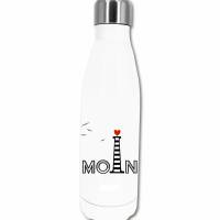 Trinkflasche Moin Edelstahl, maritime Geschenke Nordsee, Thermosflasche 500 ml, Bild 4
