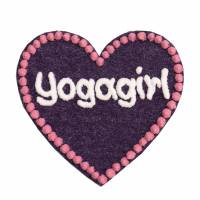 Magnet Yogagirl für den Kühlschrank - Kühlschrankmagnete mit Spruch oder Name - Markierer magnetisch Bild 1