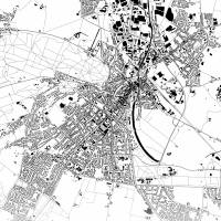 Stadtplan KLEVE - Just a Map I Digitaldruck Stadtkarte citymap City Poster Kunstdruck Stadt Karte Bild 4