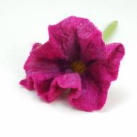 Kugelschreiber dekorativ Blume aus Filz, Geschenkidee für ein besonderes Schreibgerät. Filzblüte Stift, Schreibutensilie Bild 8