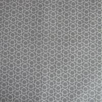 11,10 EUR/m Stoff Baumwolle Nils Ornamente weiß auf grau Ökotex Stoff Baumwolle Geo Bild 3