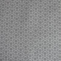 11,10 EUR/m Stoff Baumwolle Nils Ornamente weiß auf grau Ökotex Stoff Baumwolle Geo Bild 4