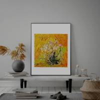 Acryl abstrakt summer colors 40x40 cm Bild 5