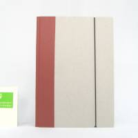 Skizzenbuch, rost-rot, Büttenpapier, 90 Blatt, 24,5 x 17 cm, Notizbuch Bild 4