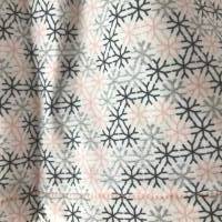 Kinderrock aus Glitzer-Sweat Schneeflocken, breites Bequem-Bündchen, Gr. 104 Bild 2