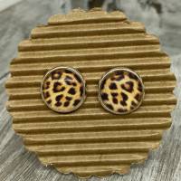 Ohrringe Leopardenmuster - Geschenk Frauen Bild 3