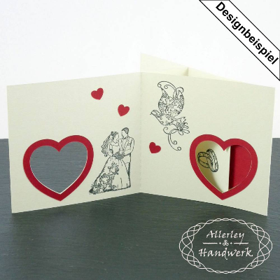 Plottdatei Peek-a-boo-Karte "Lilly" im SVG-Format