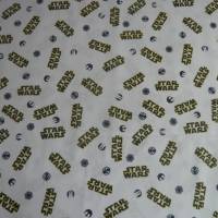 12,90 EUR/m Stoff Baumwolle Star wars auf weiß, Lizenzstoff Bild 3
