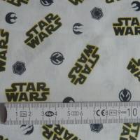 12,90 EUR/m Stoff Baumwolle Star wars auf weiß, Lizenzstoff Bild 6