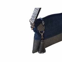 Jeanstasche "Odina" ist eine zeitlos schöne Umhängetasche im Materialmix aus Jeans und Leder Bild 8