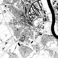 Stadtplan NEUSS - Just a Map I Digitaldruck Stadtkarte citymap City Poster Kunstdruck Stadt Karte Bild 4