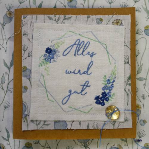 Stickdatei Set Alles wird gut