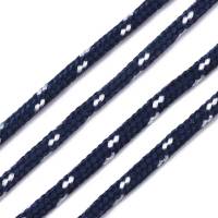 1 Rolle gedrehte Kordel,  Geflochtene Polyesterschnur, schwarz, blau, braun, weiss,  2mm, Armband, Kette, ca. 20 Meter Bild 5