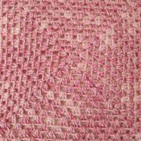 Kissen in rosa, Granny Square, 40X40cm Bild 5