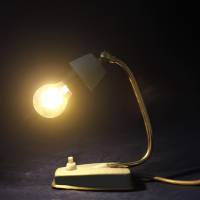 Retro Tischlampe Nachttischlampe 50er Jahre Bild 7