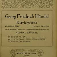 Georg Friedrich Händel - Klavierwerke - Pianoforte Works - Oeuvres de Piano Bild 2